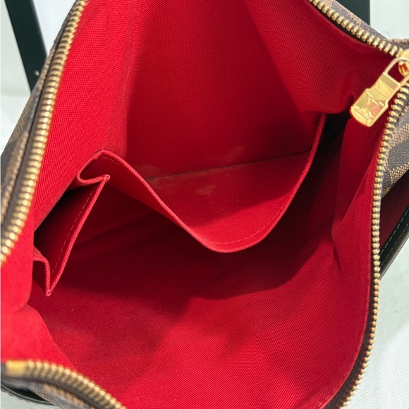 Authentic LOUIS VUITTON damier ebene Bloomsberry PM Crossbody bag w certificate - Picture 9 of 12